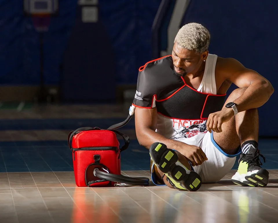 Terapia de compresión en frío para deportistas